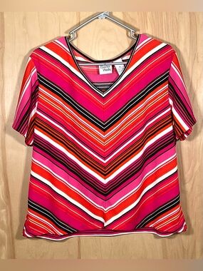 Vintage Baxter & Wells striped Blouse - EUC